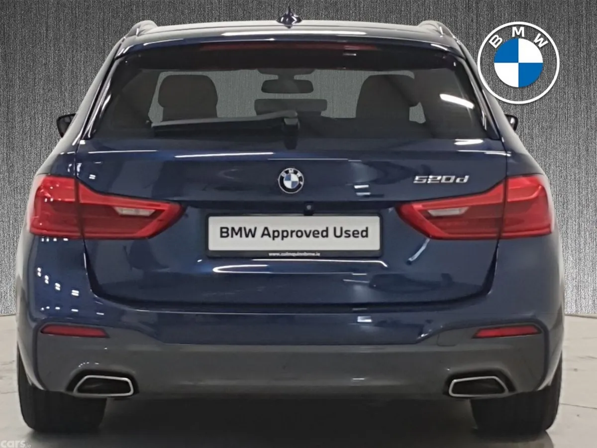 BMW 5-Series Estate, Diesel, 2019, Blue