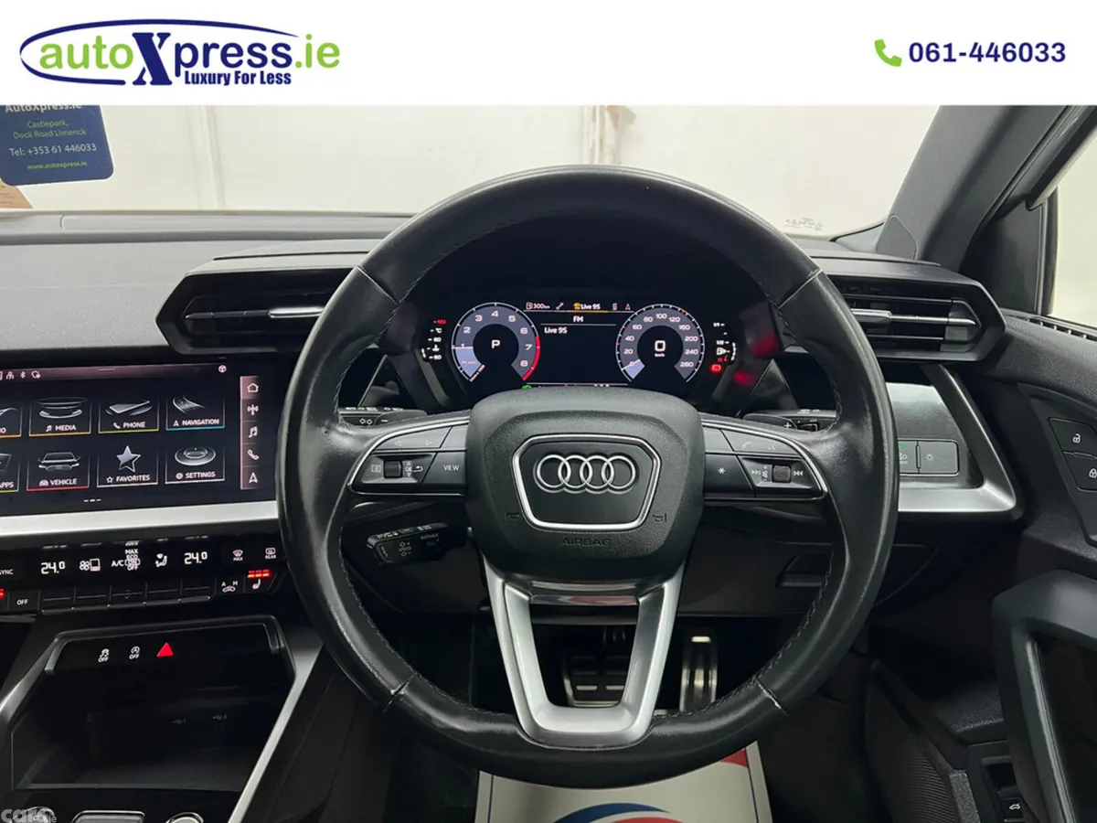 Audi A3 Saloon, Petrol, 2022, White