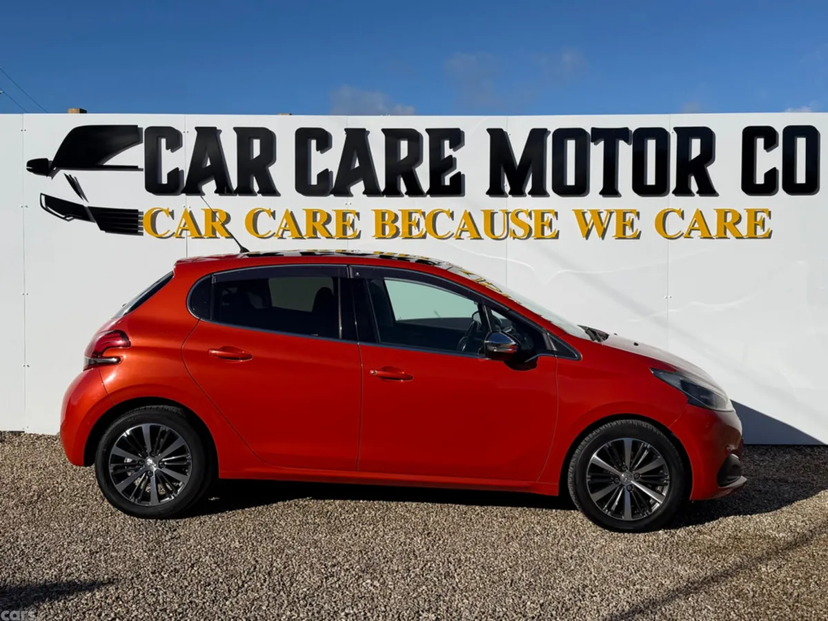 Peugeot 208 Hatchback, Petrol, 2017, Orange