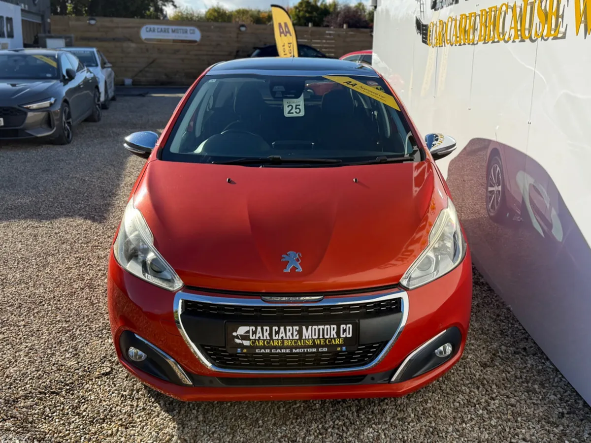 Peugeot 208 Hatchback, Petrol, 2017, Orange