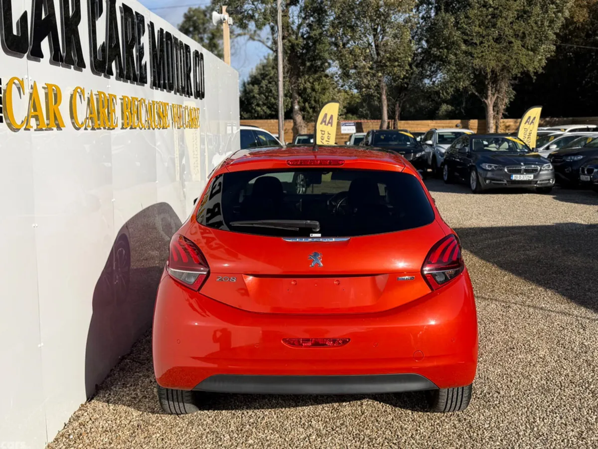 Peugeot 208 Hatchback, Petrol, 2017, Orange