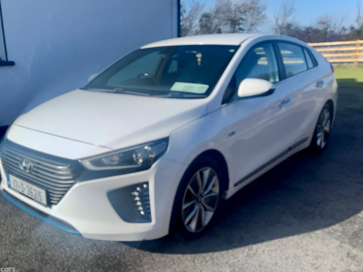 Hyundai IONIQ Hatchback, Petrol Hybrid, 2017, White