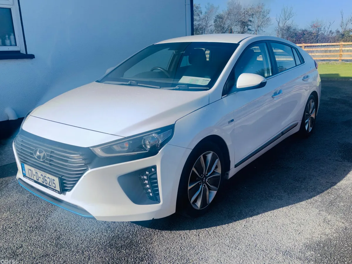 Hyundai IONIQ Hatchback, Petrol Hybrid, 2017, White
