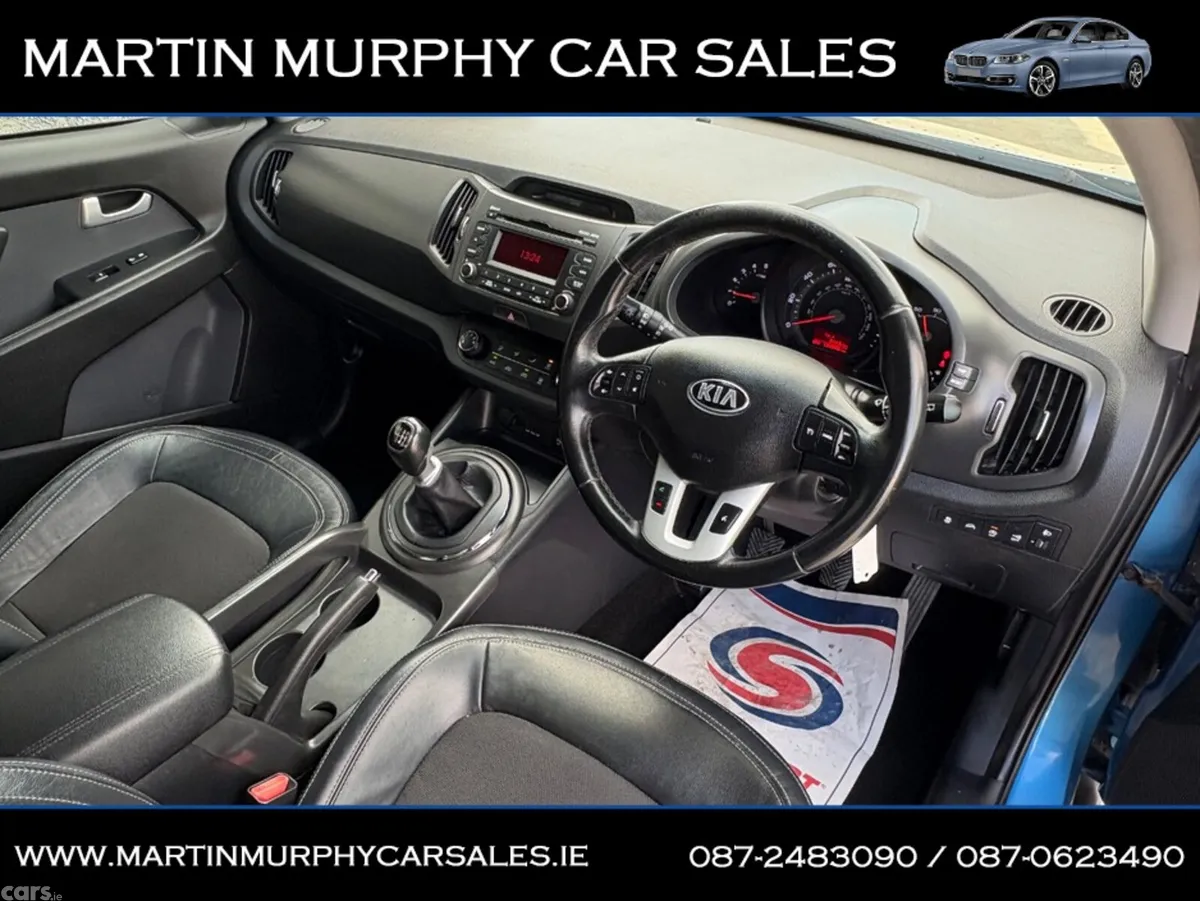 Kia Sportage Estate, Diesel, 2013, Blue