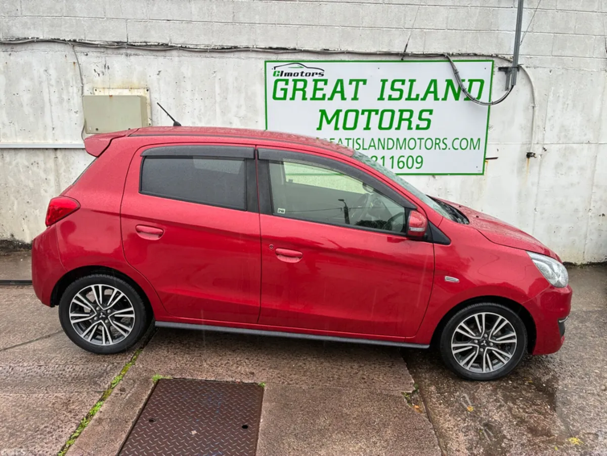 Mitsubishi Mirage Hatchback, Petrol, 2017, Red