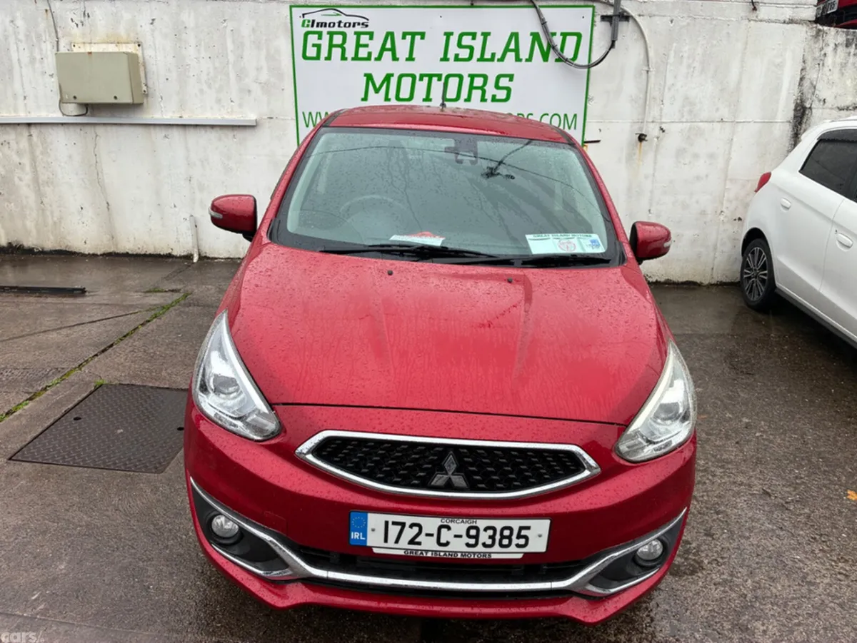 Mitsubishi Mirage Hatchback, Petrol, 2017, Red