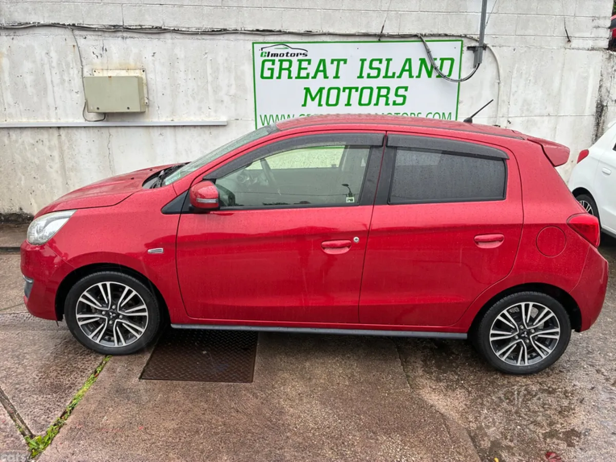 Mitsubishi Mirage Hatchback, Petrol, 2017, Red