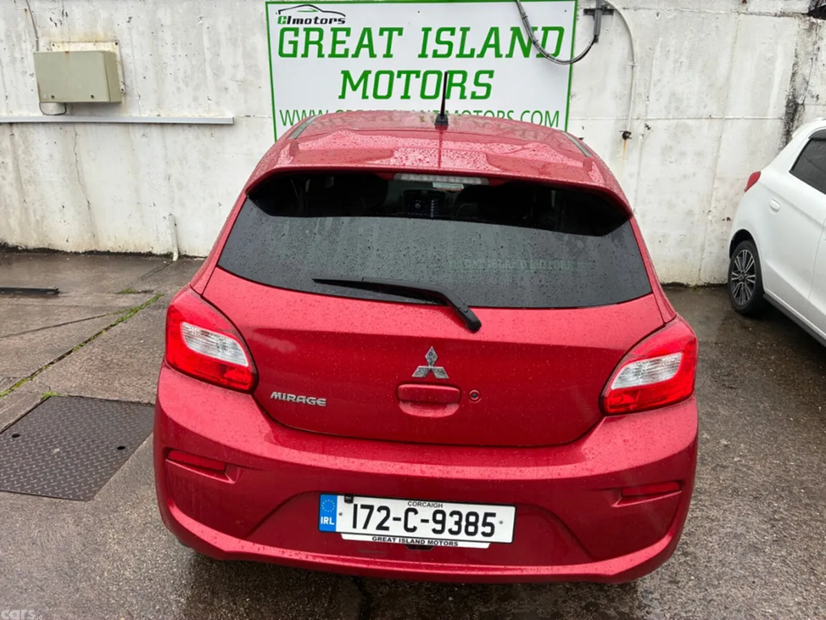 Mitsubishi Mirage Hatchback, Petrol, 2017, Red