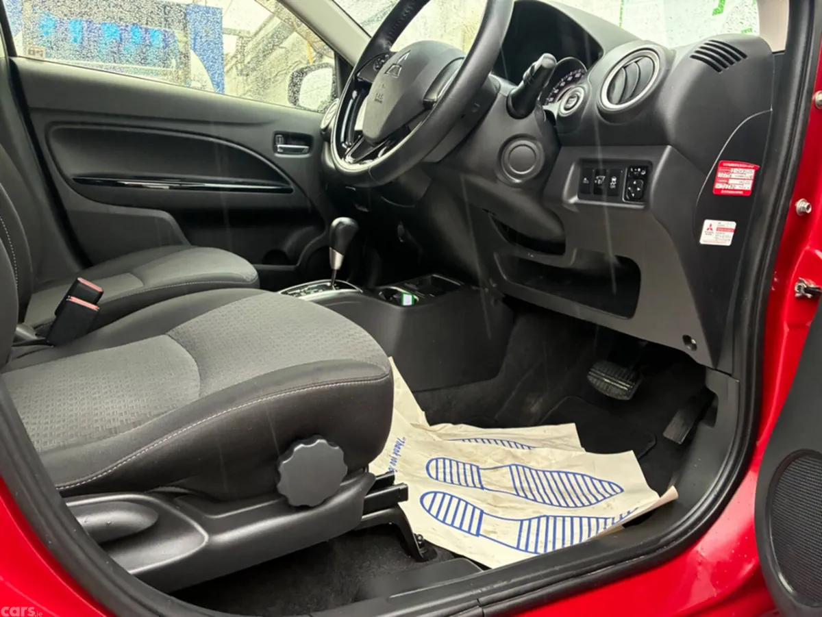 Mitsubishi Mirage Hatchback, Petrol, 2017, Red