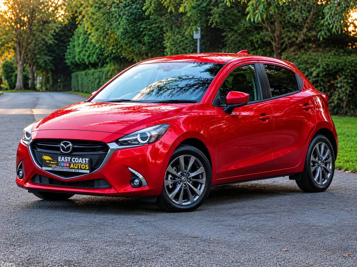 Mazda Demio Hatchback, Petrol, 2018, Red
