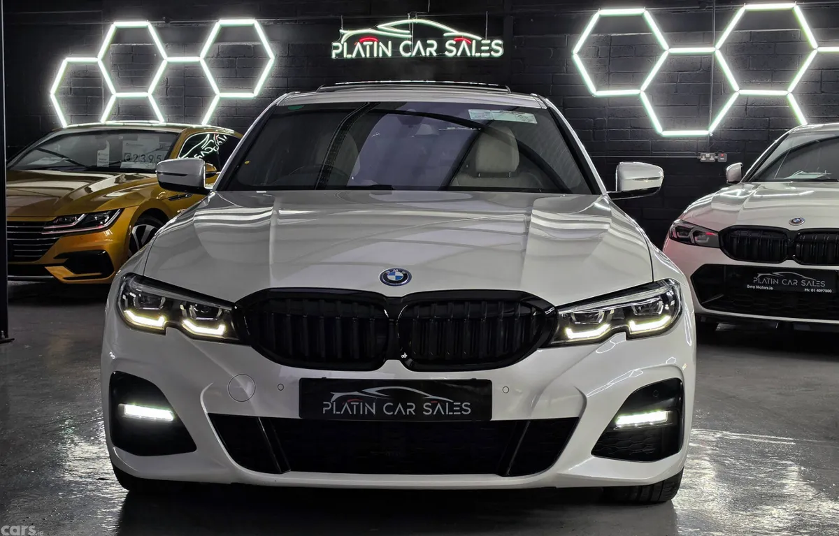 BMW 3-Series Saloon, Petrol Plug-in Hybrid, 2021, White