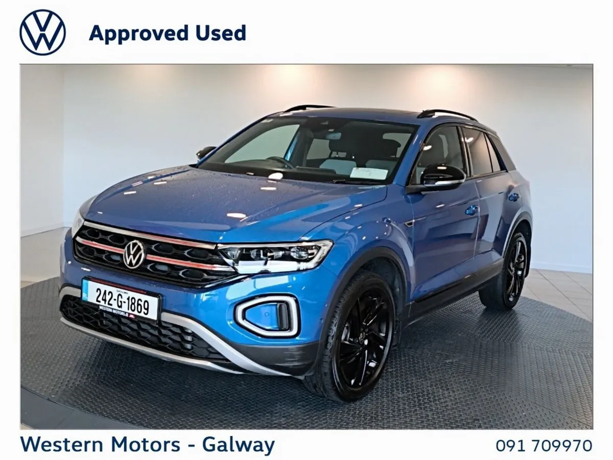 Volkswagen T-Roc SUV, Petrol, 2024, Blue