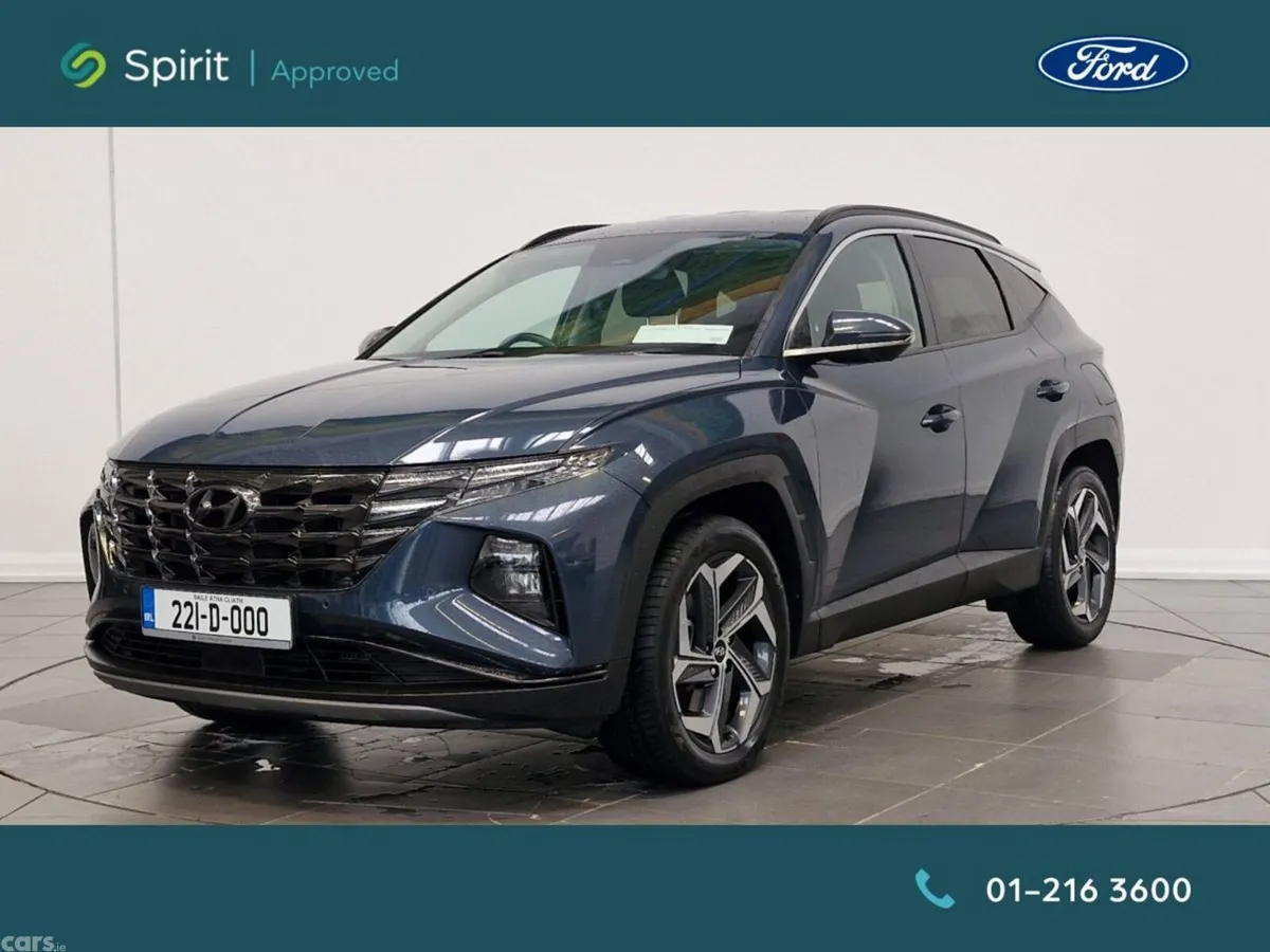 Hyundai Tucson SUV, Petrol Plug-in Hybrid, 2022, Blue