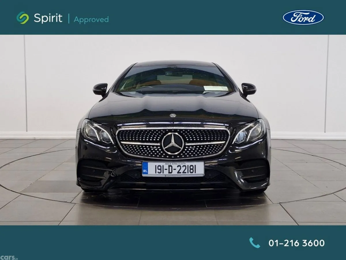 Mercedes-Benz E-Class Coupe, Diesel, 2019, Black
