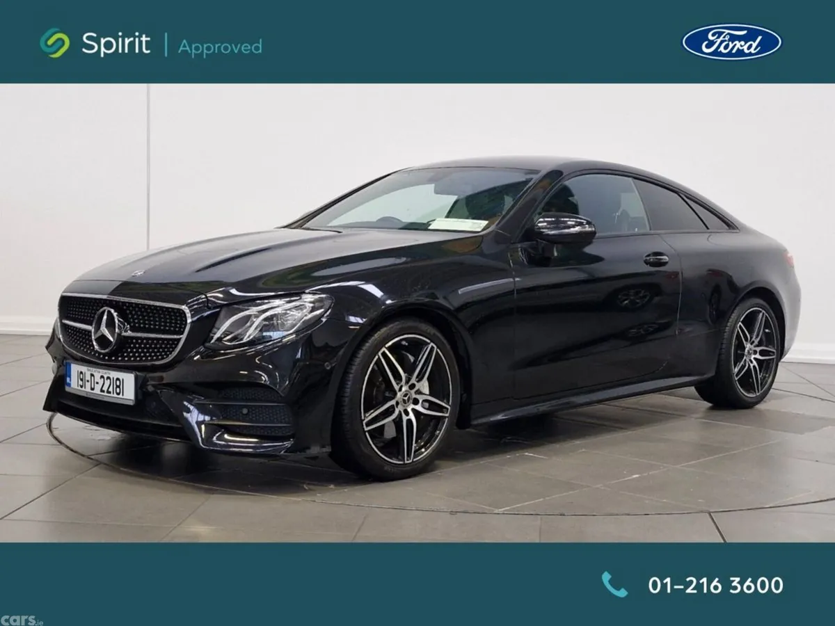 Mercedes-Benz E-Class Coupe, Diesel, 2019, Black