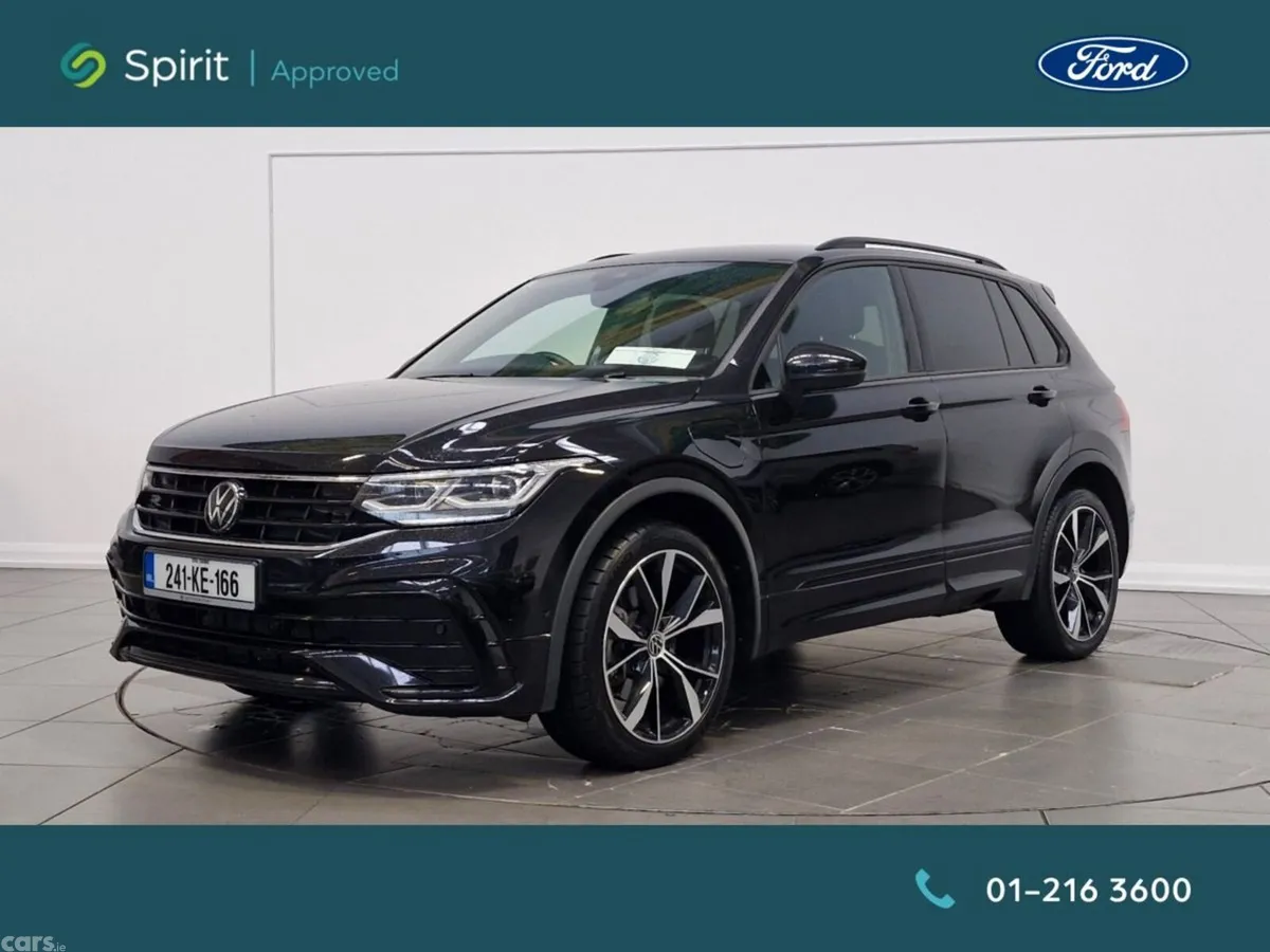 Volkswagen Tiguan SUV, Petrol Plug-in Hybrid, 2024, Black