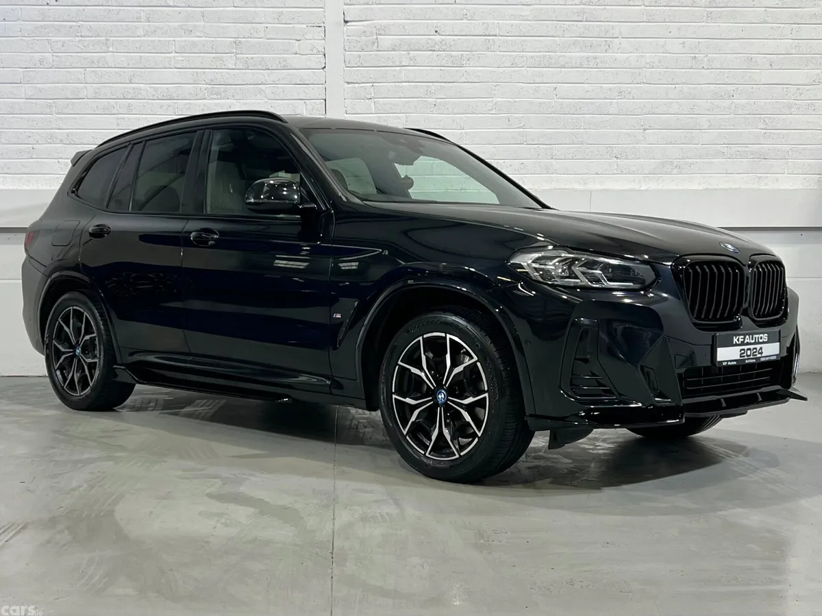 BMW X3 SUV, Petrol Plug-in Hybrid, 2024, Black