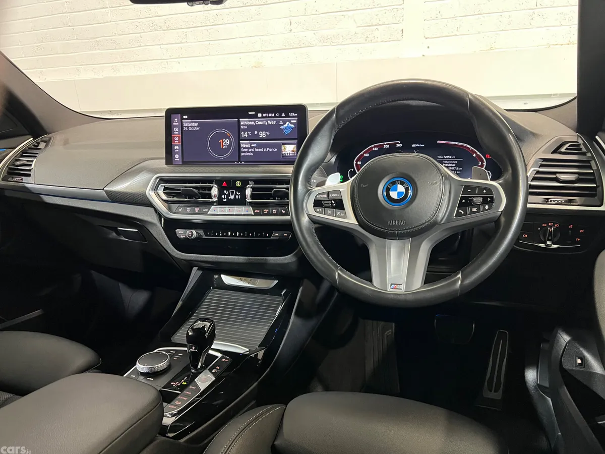 BMW X3 SUV, Petrol Plug-in Hybrid, 2024, Black