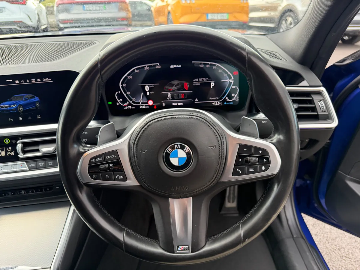 BMW 3-Series Saloon, Petrol Plug-in Hybrid, 2021, Blue