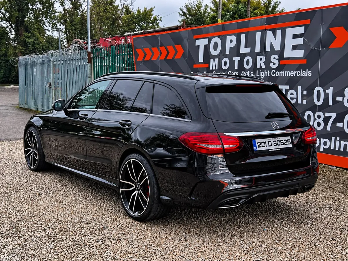 Mercedes-Benz C-Class Estate, Diesel Hybrid, 2020, Black