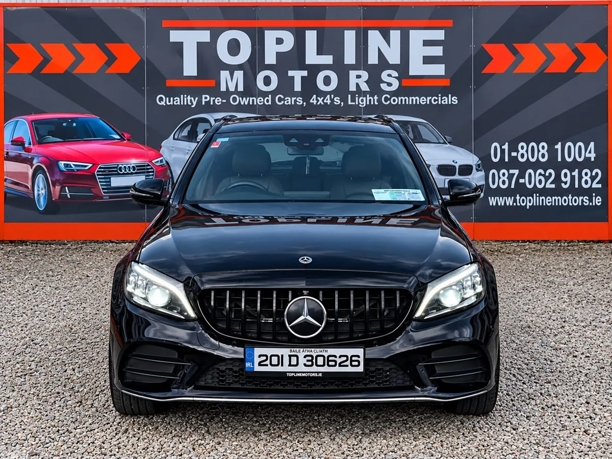 Mercedes-Benz C-Class Estate, Diesel Hybrid, 2020, Black