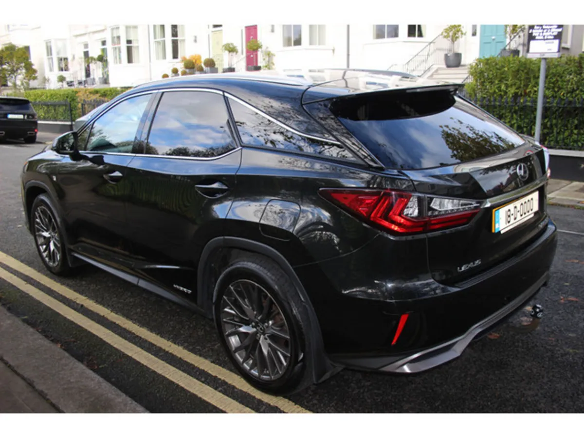 Lexus RX450H SUV, Petrol Hybrid, 2018, Black