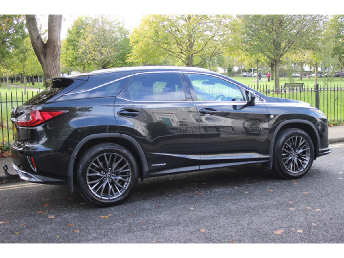 Lexus RX450H SUV, Petrol Hybrid, 2018, Black