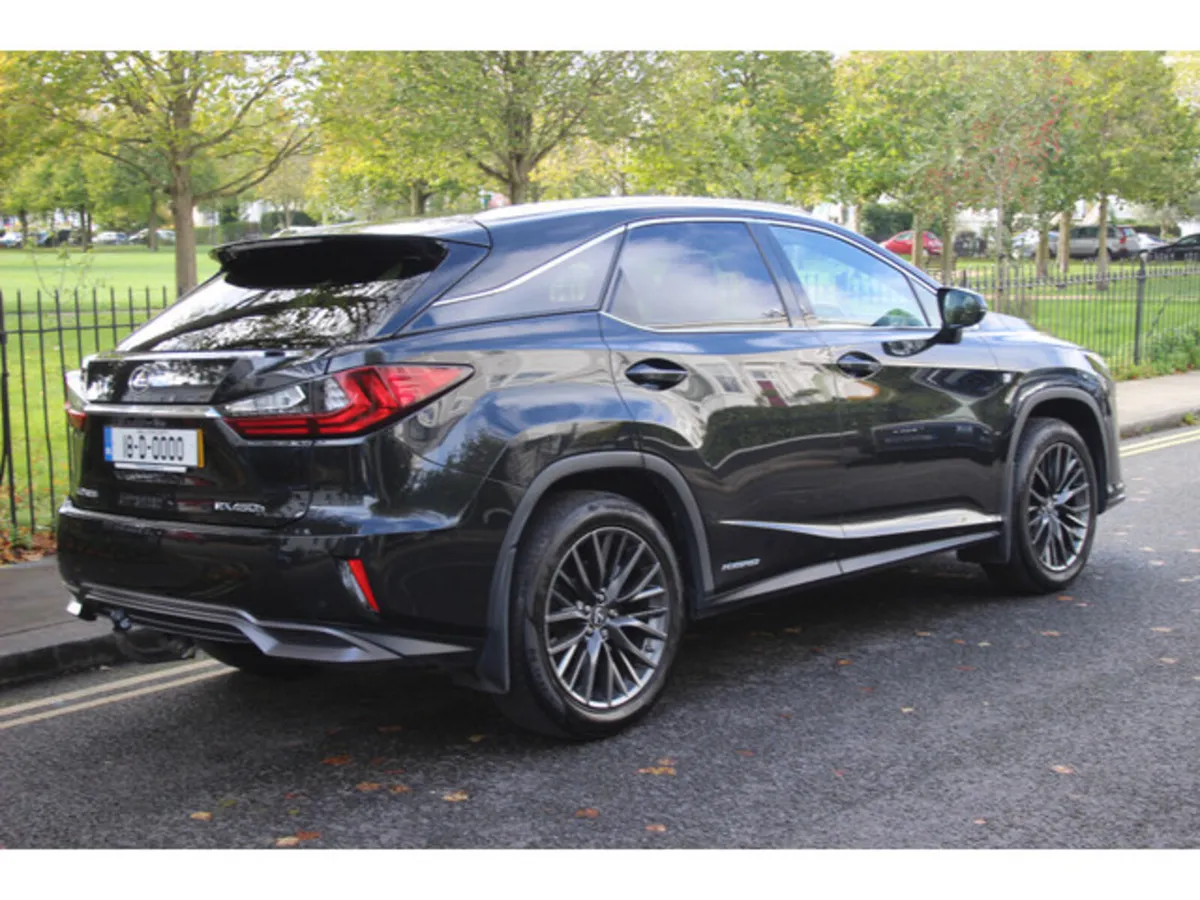 Lexus RX450H SUV, Petrol Hybrid, 2018, Black