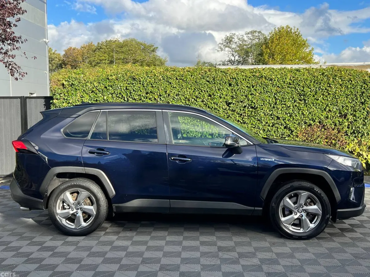 Toyota RAV4 Estate, Petrol Hybrid, 2021, Blue