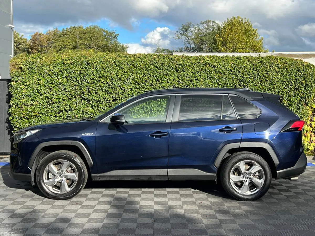 Toyota RAV4 Estate, Petrol Hybrid, 2021, Blue