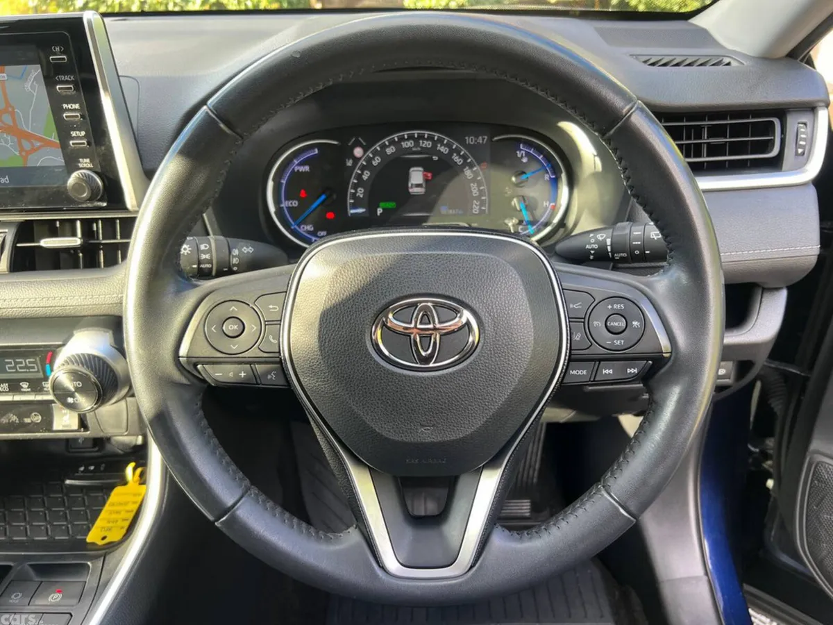 Toyota RAV4 Estate, Petrol Hybrid, 2021, Blue