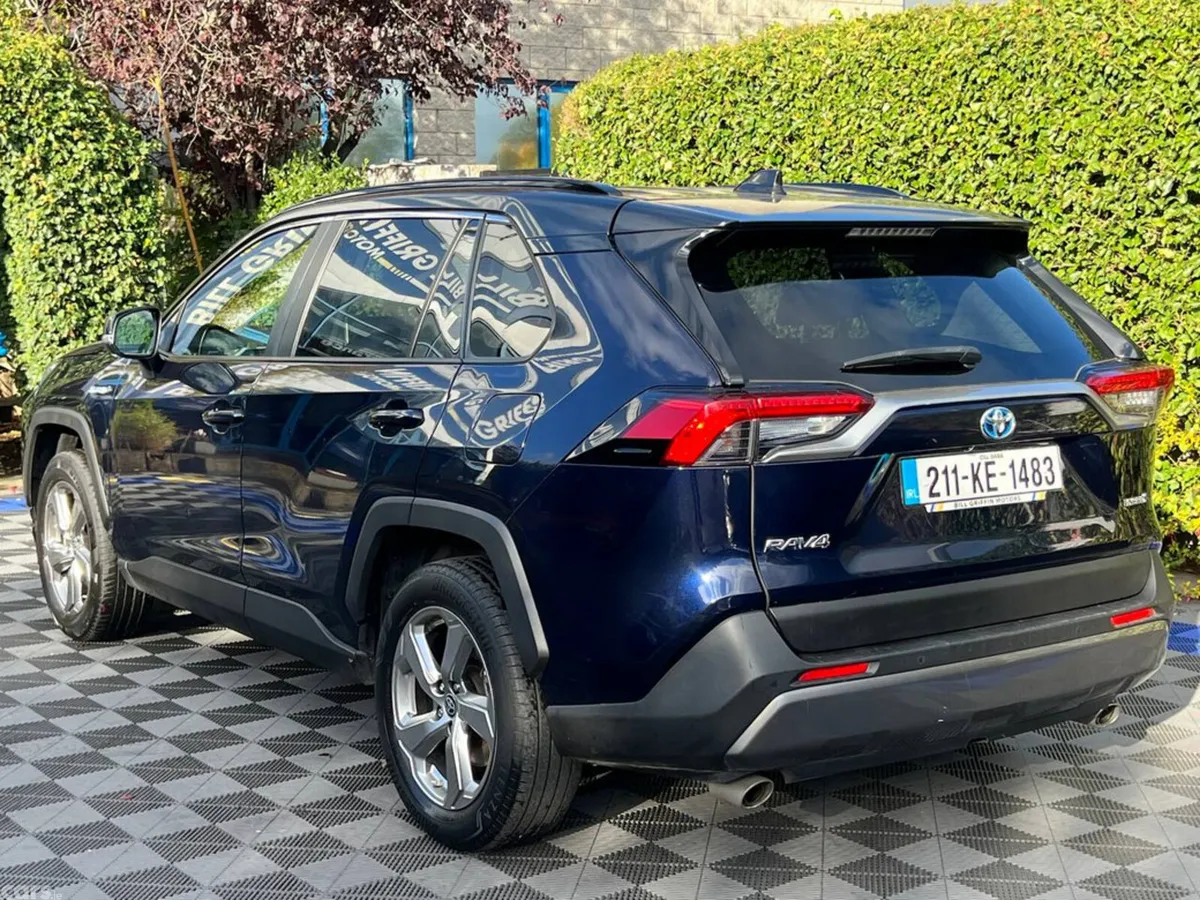 Toyota RAV4 Estate, Petrol Hybrid, 2021, Blue