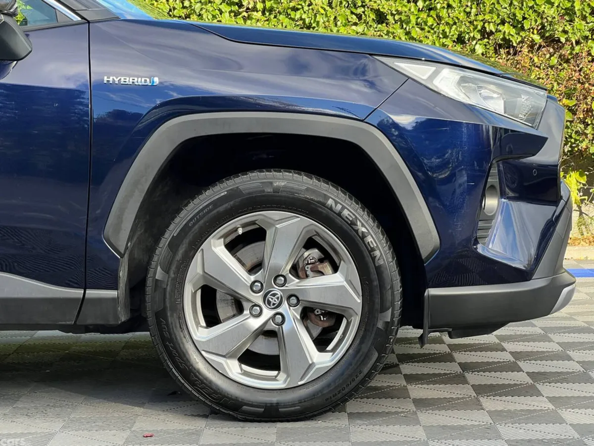 Toyota RAV4 Estate, Petrol Hybrid, 2021, Blue