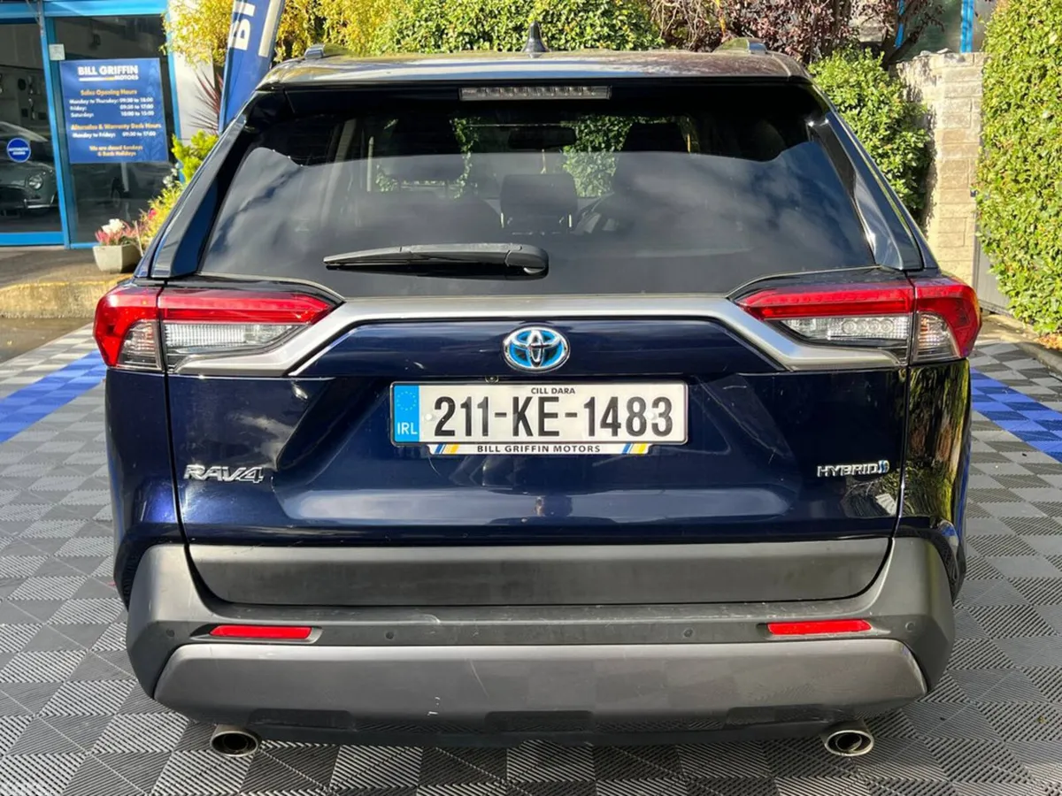 Toyota RAV4 Estate, Petrol Hybrid, 2021, Blue