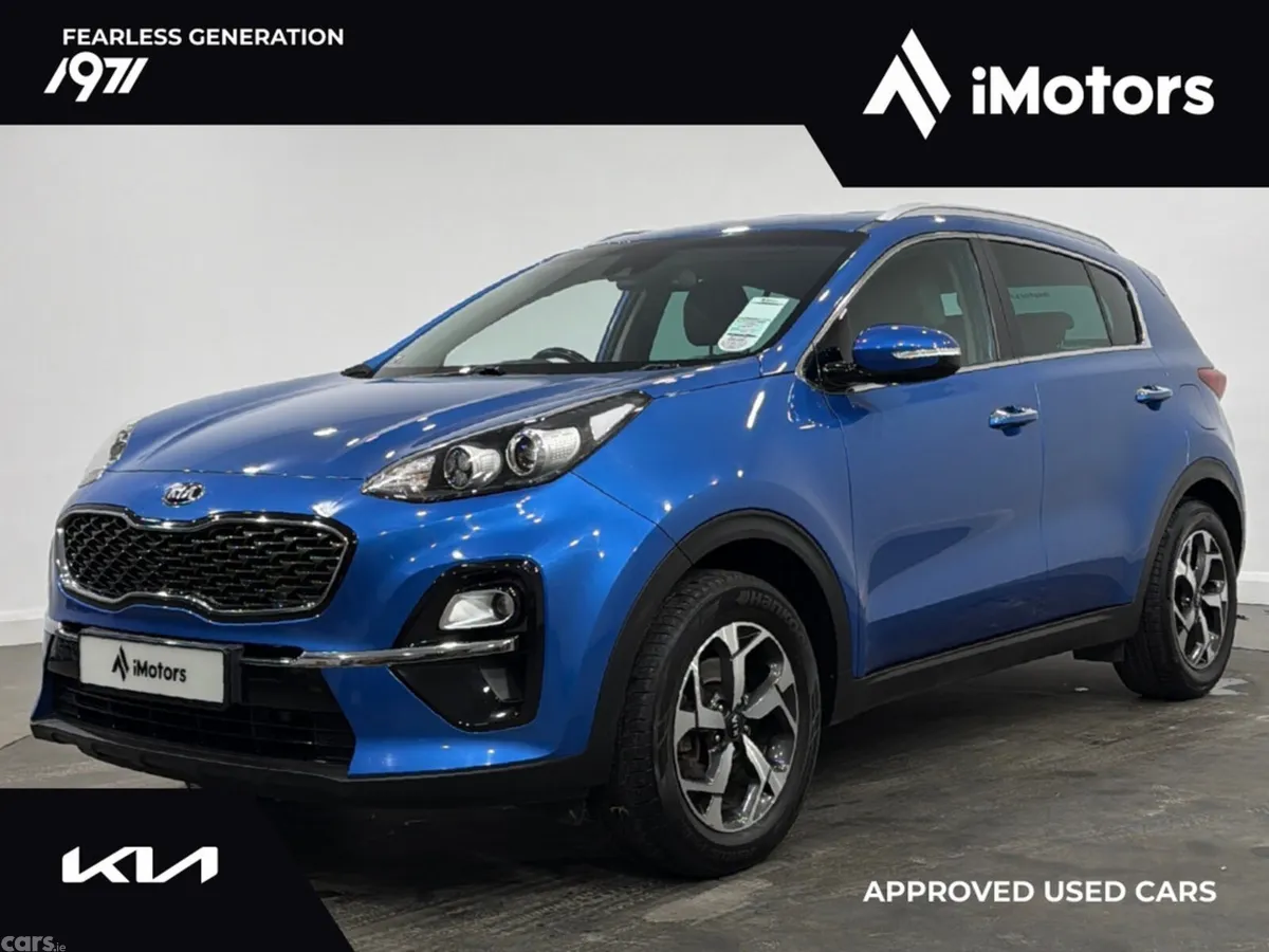 Kia Sportage SUV, Diesel, 2019, Blue