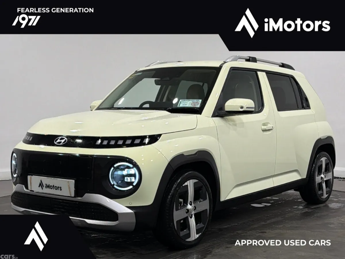 Hyundai INSTER SUV, Electric, 2025, Yellow