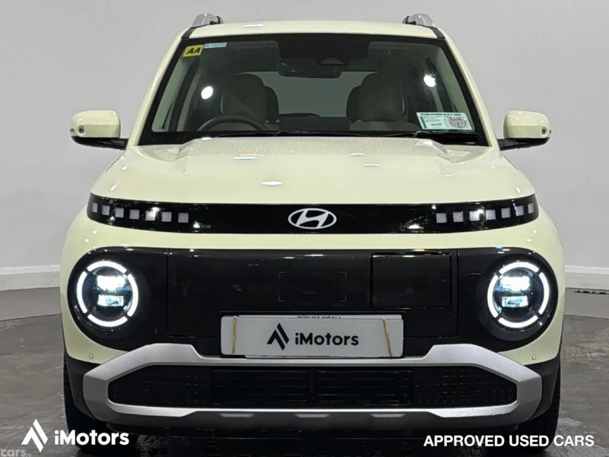 Hyundai INSTER SUV, Electric, 2025, Yellow