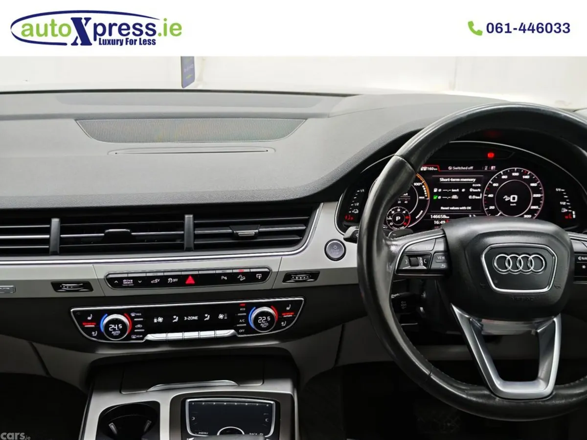 Audi Q7 SUV, Diesel Plug-in Hybrid, 2017, Silver