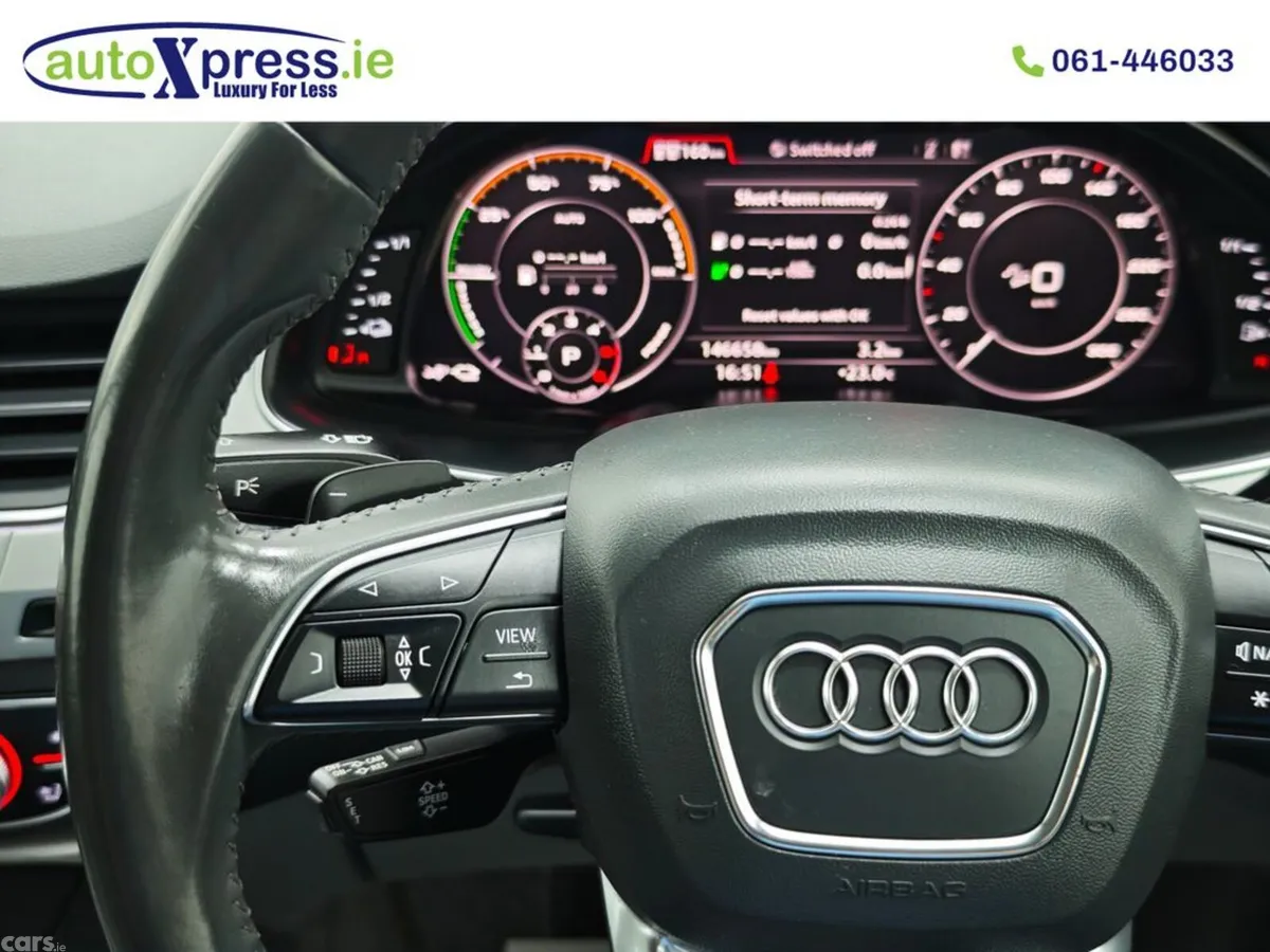 Audi Q7 SUV, Diesel Plug-in Hybrid, 2017, Silver