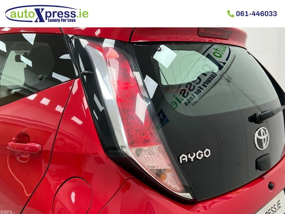 Toyota Aygo Hatchback, Petrol, 2018, Red