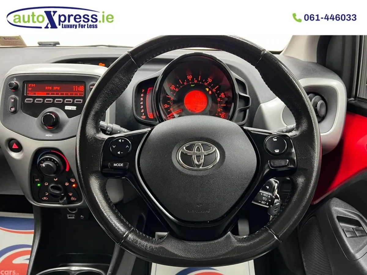 Toyota Aygo Hatchback, Petrol, 2018, Red