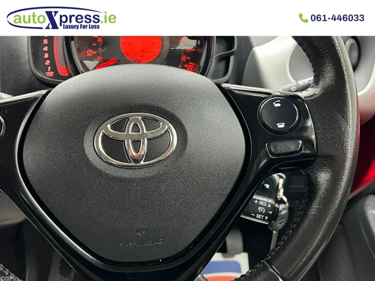 Toyota Aygo Hatchback, Petrol, 2018, Red