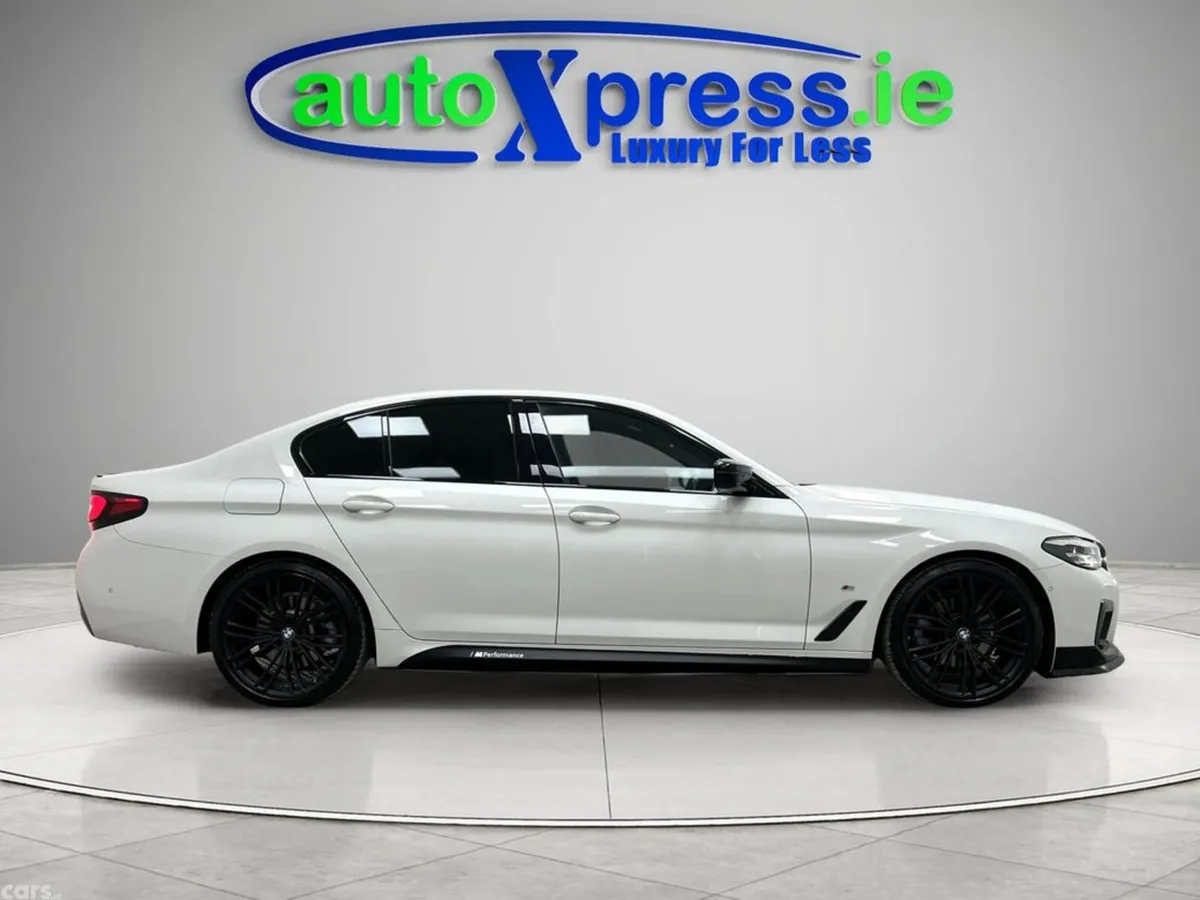 BMW 5-Series Saloon, Diesel, 2021, White