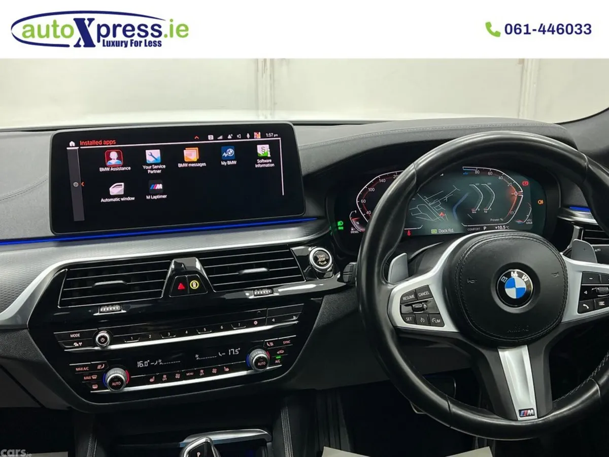 BMW 5-Series Saloon, Diesel, 2021, White