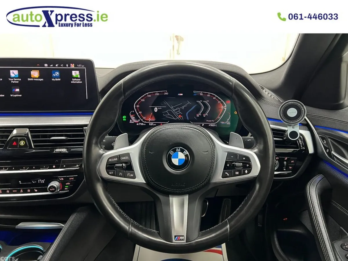 BMW 5-Series Saloon, Diesel, 2021, White