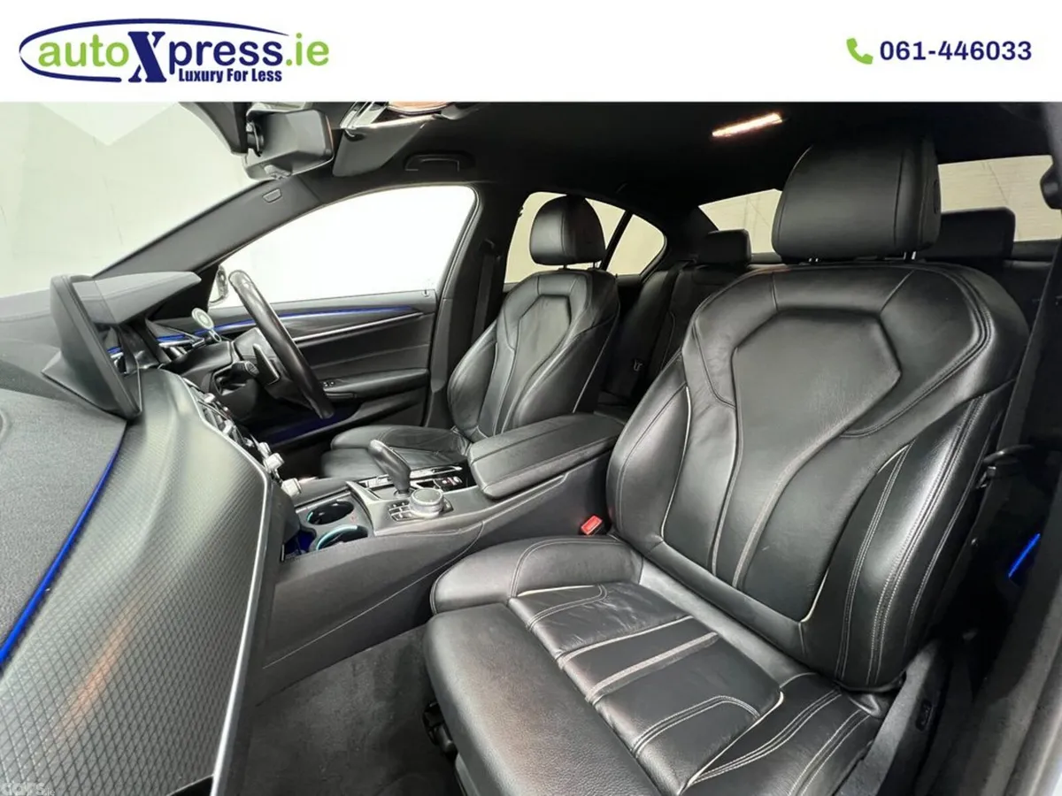 BMW 5-Series Saloon, Diesel, 2021, White