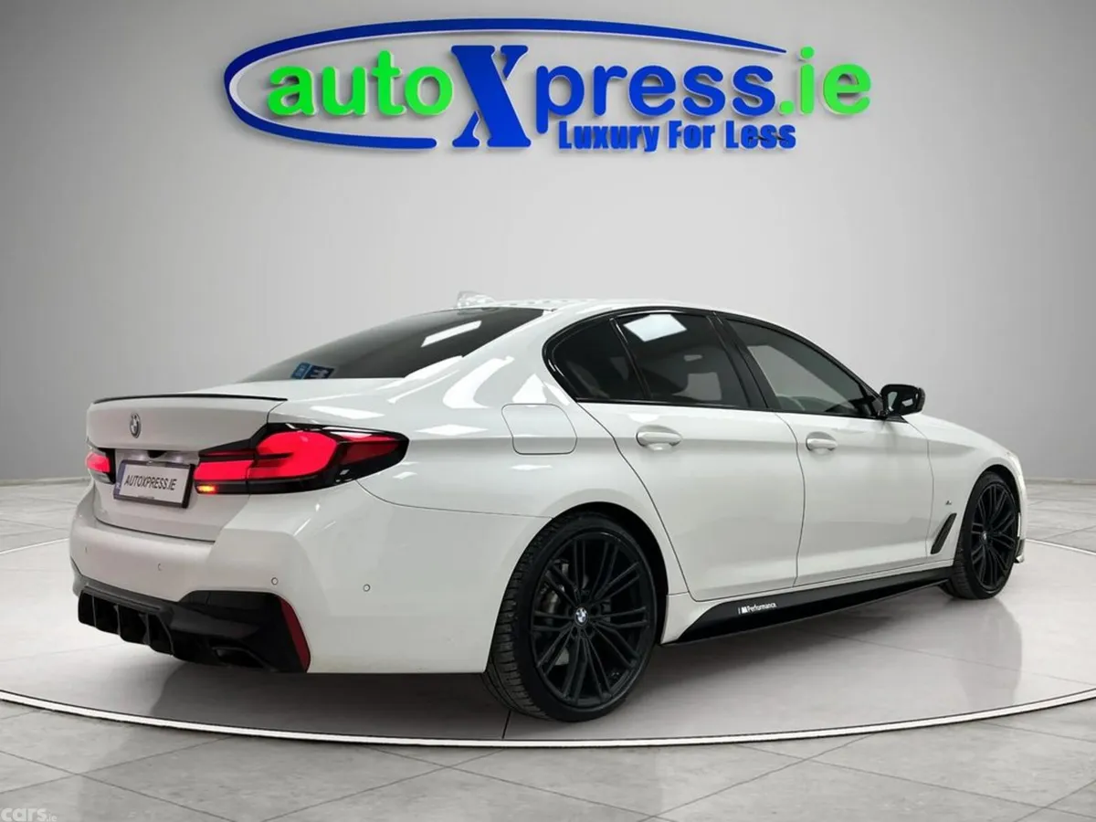 BMW 5-Series Saloon, Diesel, 2021, White
