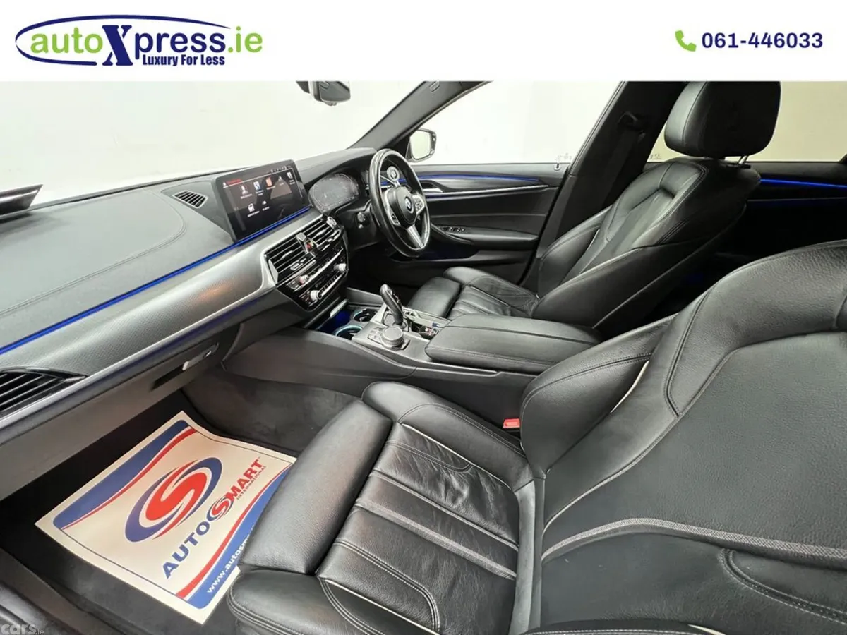BMW 5-Series Saloon, Diesel, 2021, White