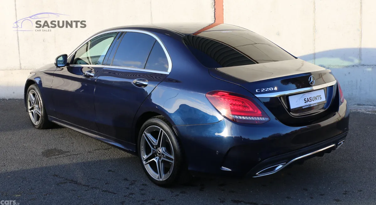 Mercedes-Benz C-Class Saloon, Diesel, 2018, Blue