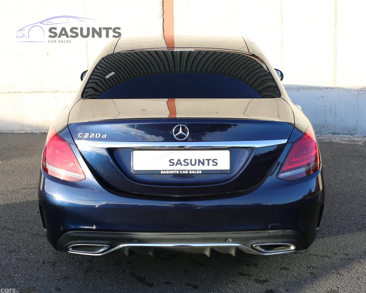 Mercedes-Benz C-Class Saloon, Diesel, 2018, Blue